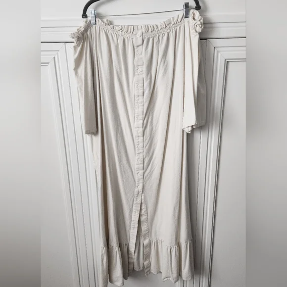 Eloquii Off The Shoulder Dress Size 26/28 - Picture 2 of 5